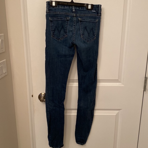 Mother The Looker Mid Rise skinny jeans sz 24 - Picture 2 of 5